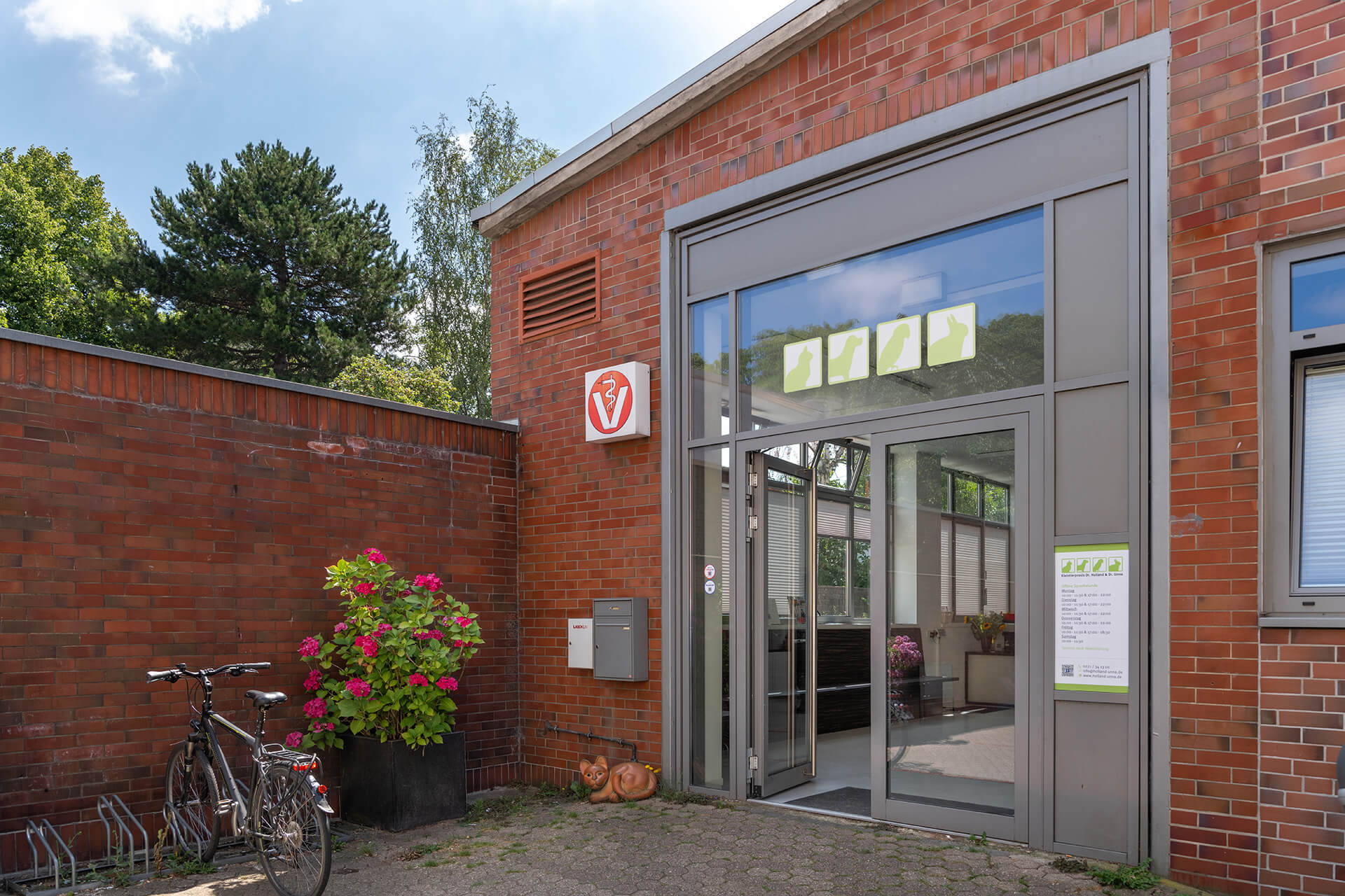 Vorhof Eingang